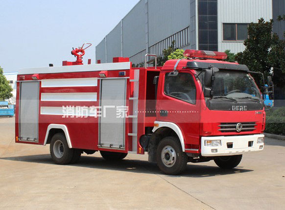 5噸東風多利卡單排座水罐消防車價格