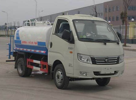 福田時(shí)代2噸藍(lán)牌小型灑水車(chē)