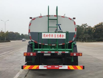 12方灑水車價格及圖片_國六13.5方陜汽德龍L3000綠化灑水車廠家價格